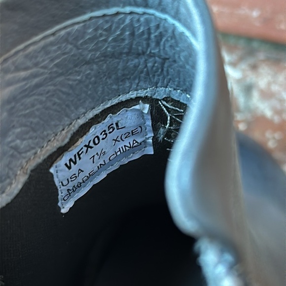 Propét Women's Size 7.5 Charcoal Taneka Full Zip Tweed Accent Leather Ankle Boot - Picture 5 of 7